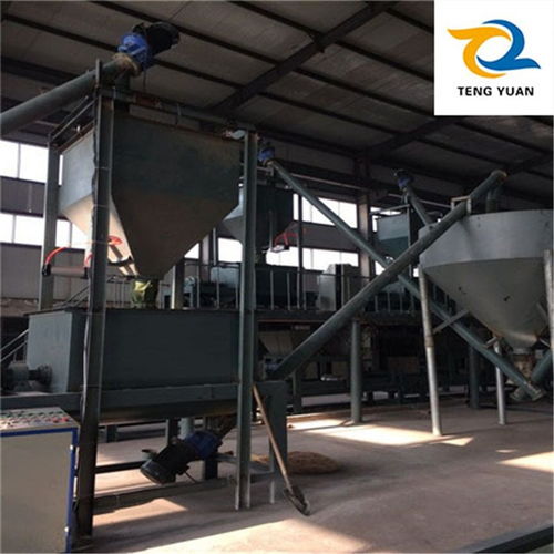 雙面復(fù)合砂漿FS免拆復(fù)合保溫板設(shè)備生產(chǎn)線 高效、環(huán)保的建材生產(chǎn)解決方案